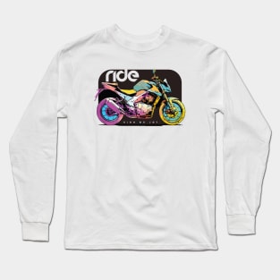 Ride Honda cb750 hornet cyber Long Sleeve T-Shirt